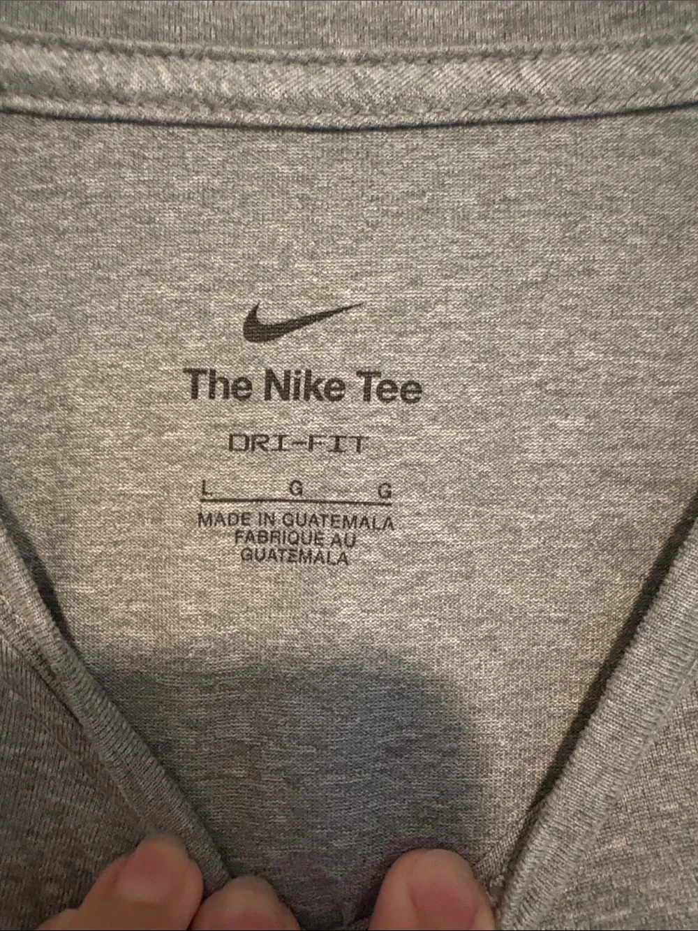 Kids Nike Gray Long-Sleeve Pitt Logo Tee with Blue & Yellow Accents